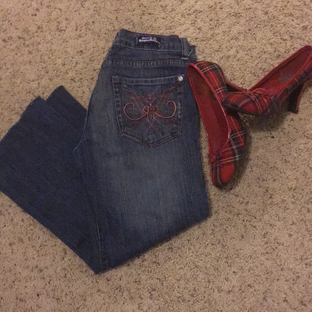 Rock & Republic Capri Jeans